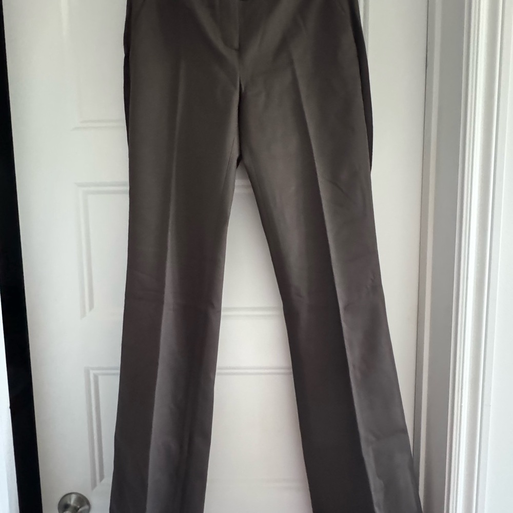Elie Tahari Brown Flare Pants New